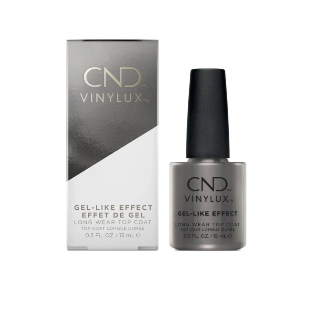 VINYLUX - топ лак с гел-ефект за блестящ цвят, 15 mL