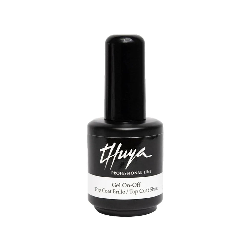 Gel ON-OFF Top Coat Shine - топ лак с блясък, 14 mL