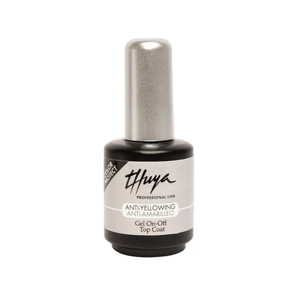 PRO Gel ON-OFF Top Coat Anti-Yellowing - топ лак против пожълтяване, #anti-yellowing, 14 mL
