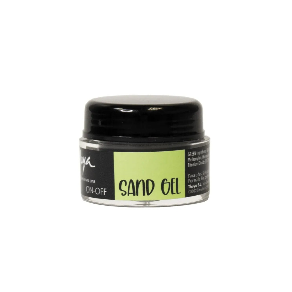 PRO GEL ON-OFF SAND GEL - пясъчен гел, #GREEN, 14 mL