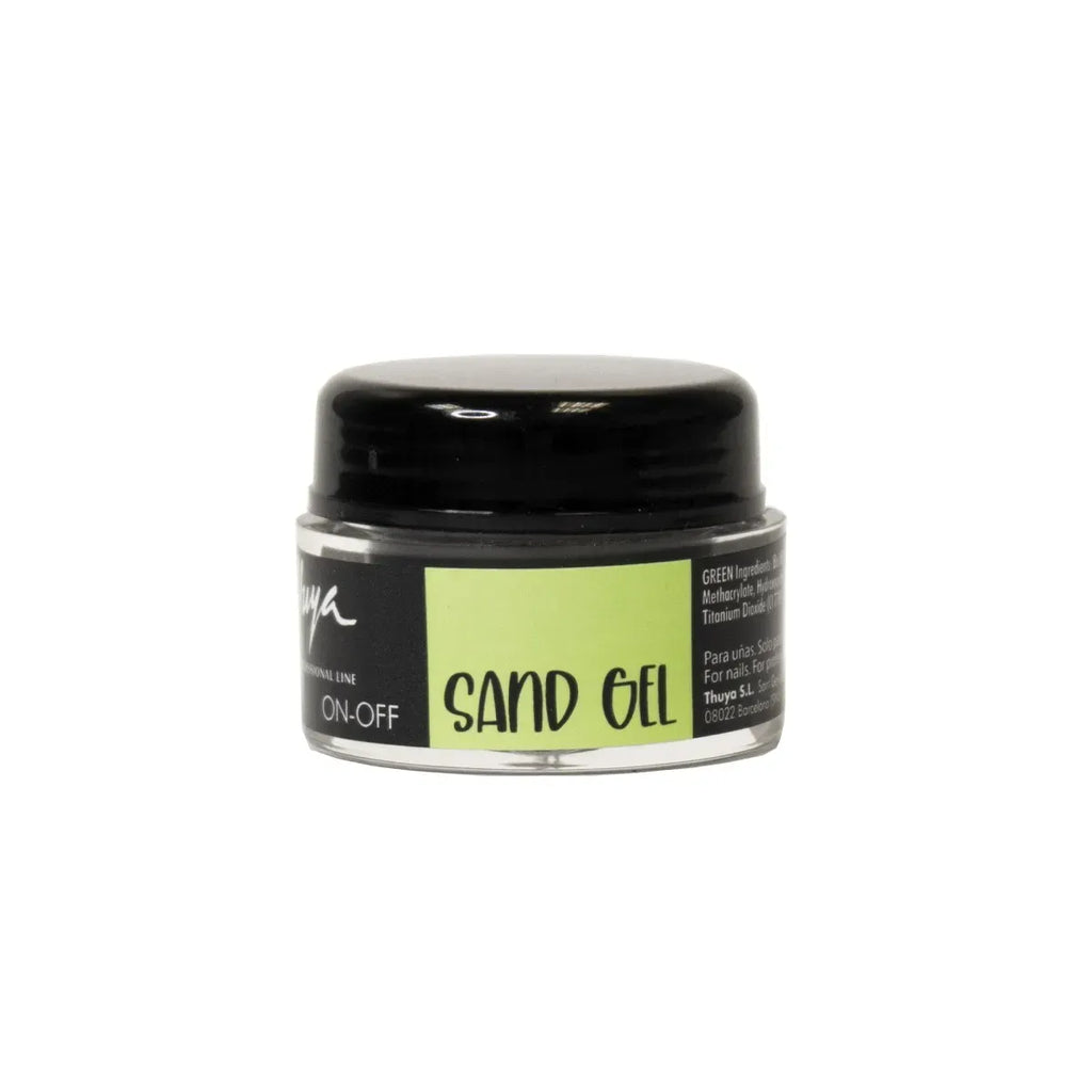 PRO GEL ON-OFF SAND GEL - пясъчен гел, GREEN, 14 mL