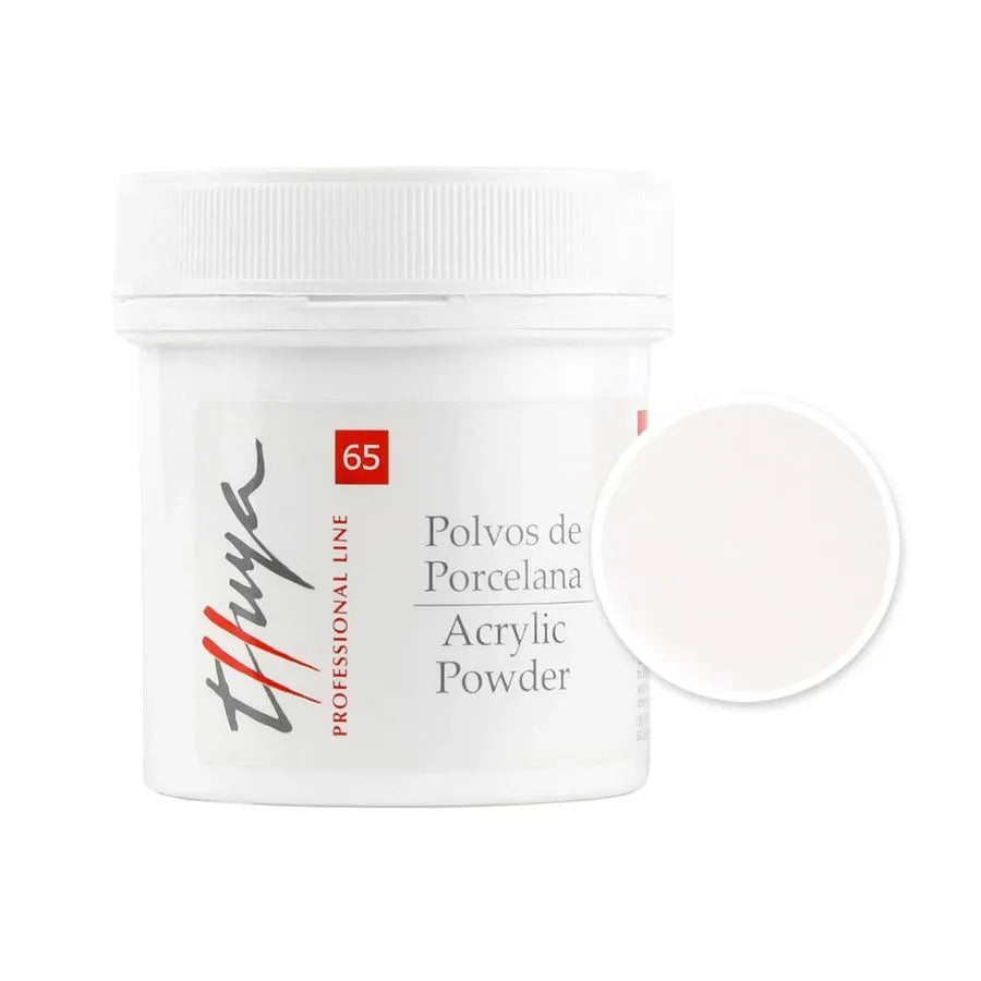 PRO THUYA ACRYLIC POWDER - акрилна пудра за изграждане, CRYSTAL WHITE, 28 гр