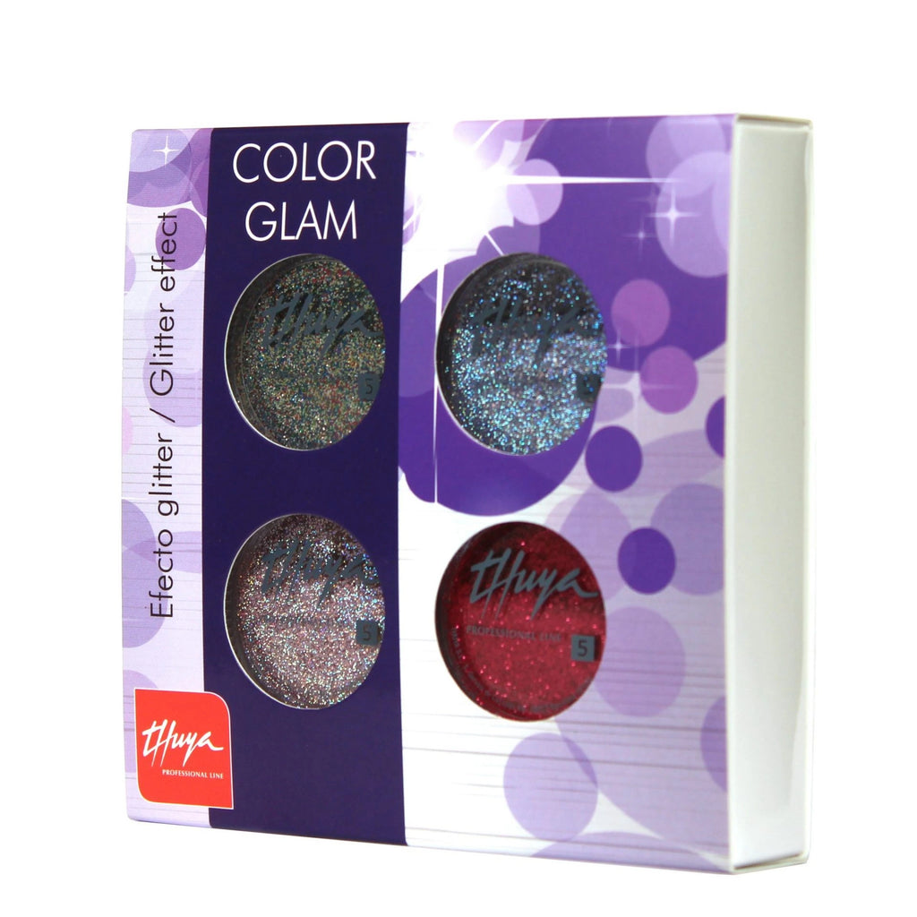PRO THUYA PACK COLOR GLAM PORCELAIN - комплект цветни акрилни пудри, #PORCELAN, 1 бр.