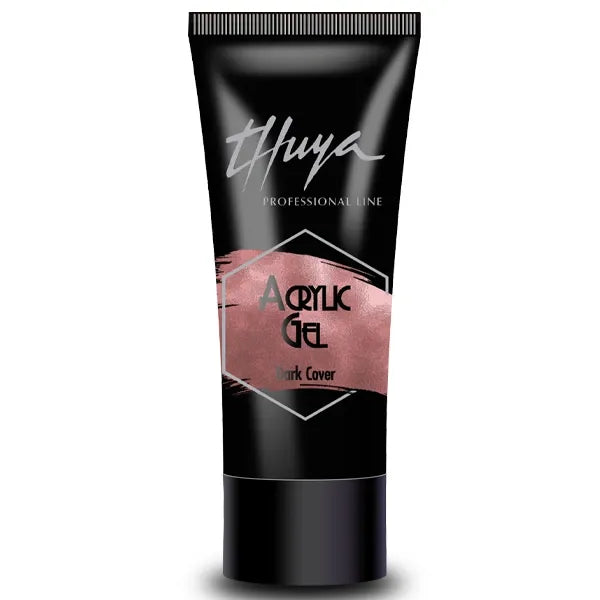 PRO THUYA ACRYLIC GEL DARK COVER  - цветен акрилен гел, DARK COVER, 30 mL