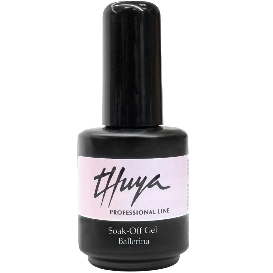 PRO THUYA SOAK OFF GEL BALLERINA  - уплътняващя цветна гел база за нокти, BALLERINA, 14 mL