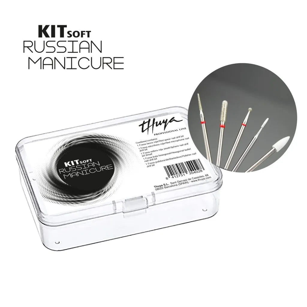 PRO THUYA ACC KIT SOFT RUSSIAN MANICURE - накрайници за ел. пила, 1 бр