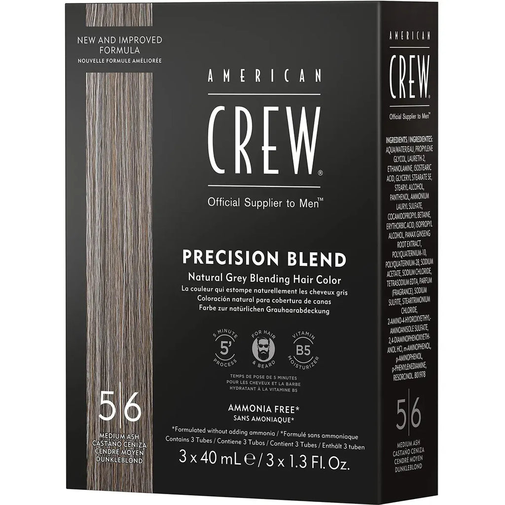 PRECISION BLEND - боя за коса, ASH 5.6, 3x40 mL