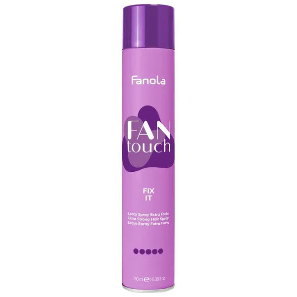Fantouch Fix It Extra Strong Hairspray - професионална формула за изключителна фиксация, 750 mL