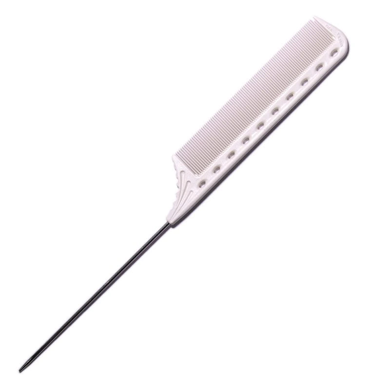PRO YS-112 TAIL COMB WHITE - гребен с опашка, 225 mm, 1 бр.