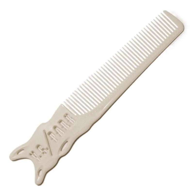 PRO YS-209 BARBER COMB WHITE - бръснарски гребен, 1 бр.