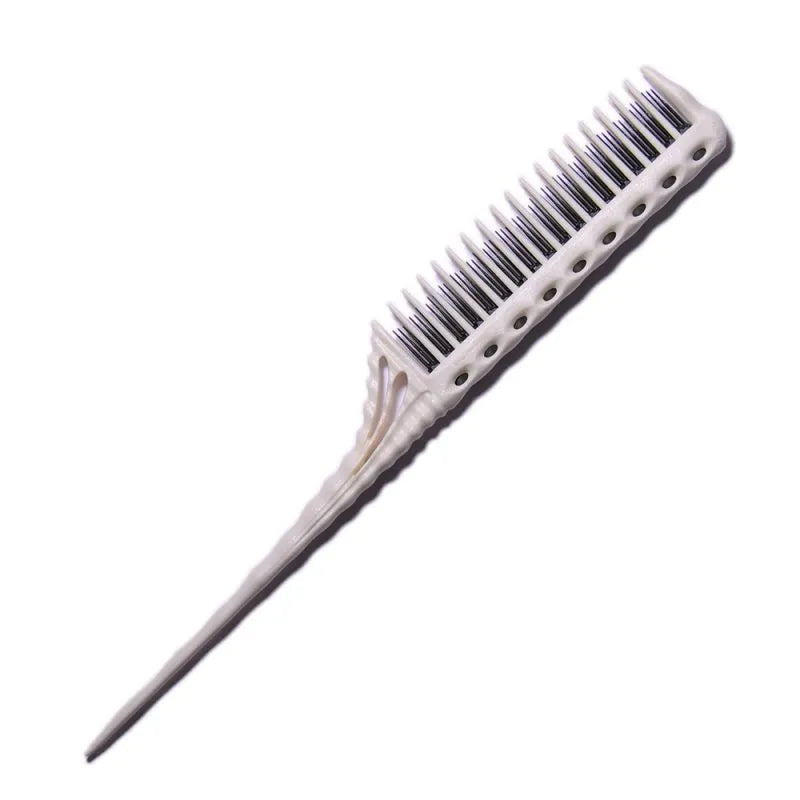 PRO YS-150 TAIL COMB WHITE - гребен с опашка, 1 бр.