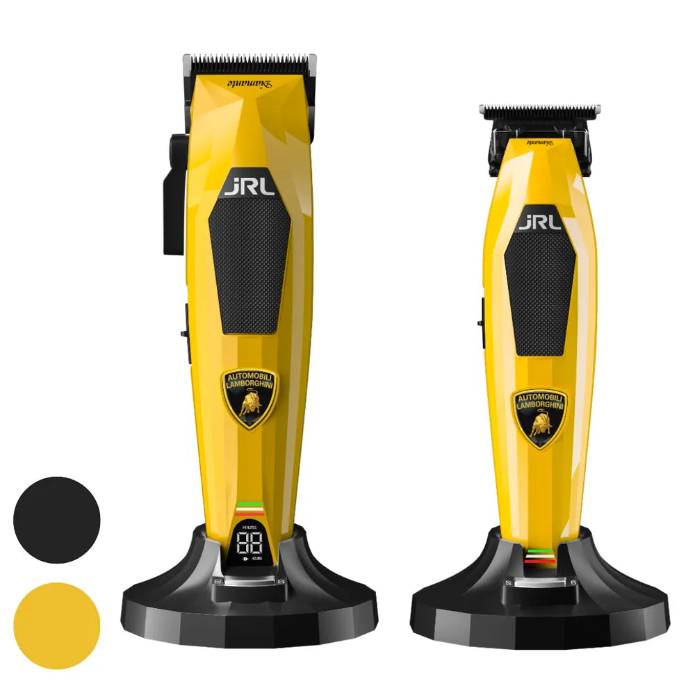 PRO JRL x LAMBORGHINI DI2025 - МАШИНКА ЗА ПОДСТРИГВАНЕ И КОНТУРЕН ТРИМЕР, Yellow