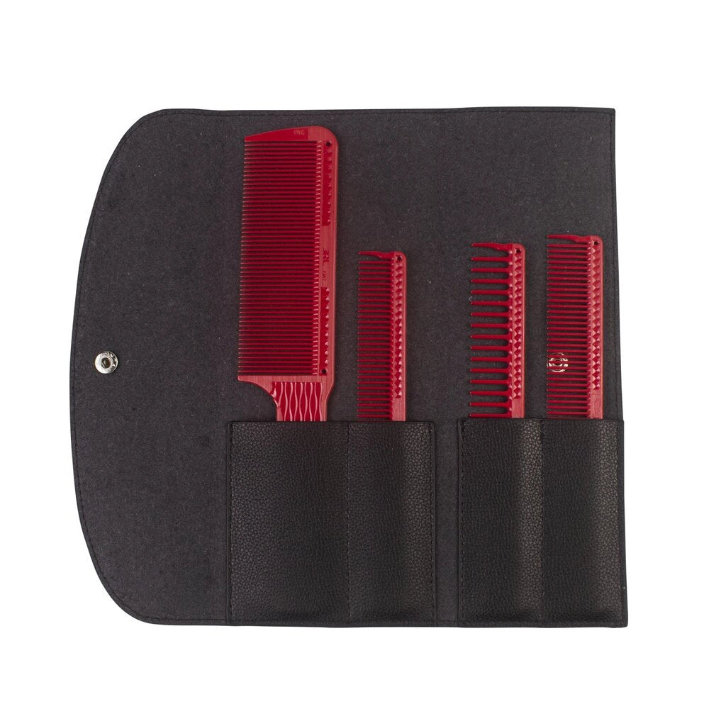PRO BARBER COMB SET - комплект професионални гребени за брада и коса