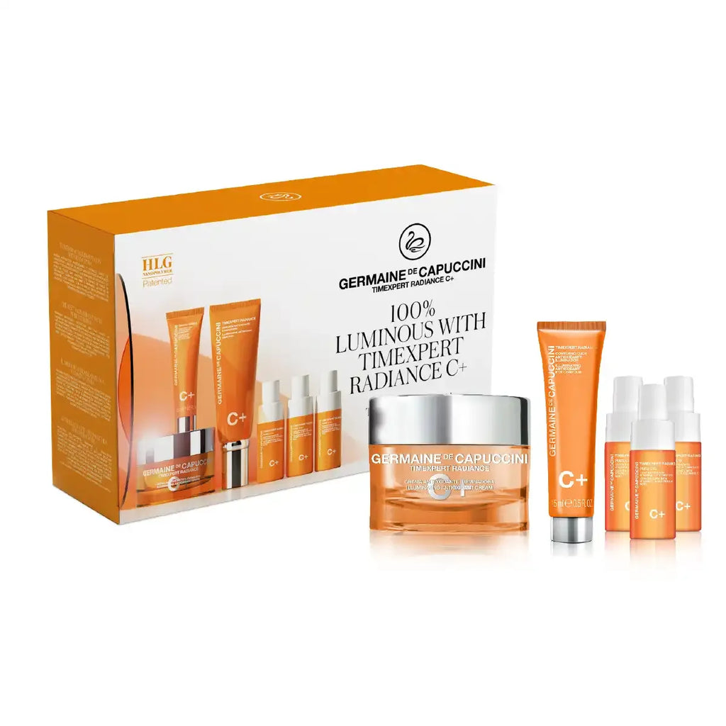 Timexpert Radiance C+ Set - комплект Анти-ейдж и озаряване с Витамин С за лице и очи, 1 бр