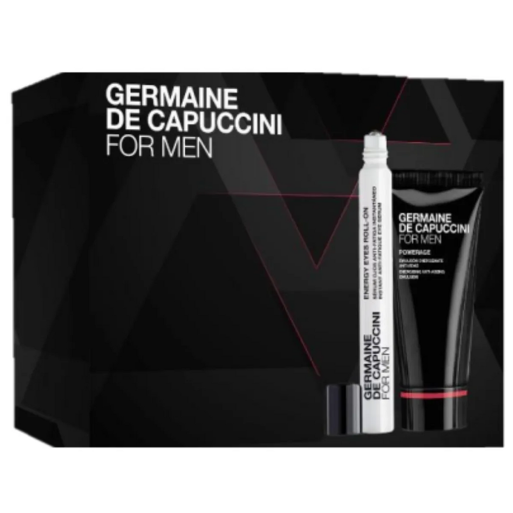 Комплект за мъже - анти-ейдж емулсия + рол-он за околоочен контур, 50 mL + 10 mL