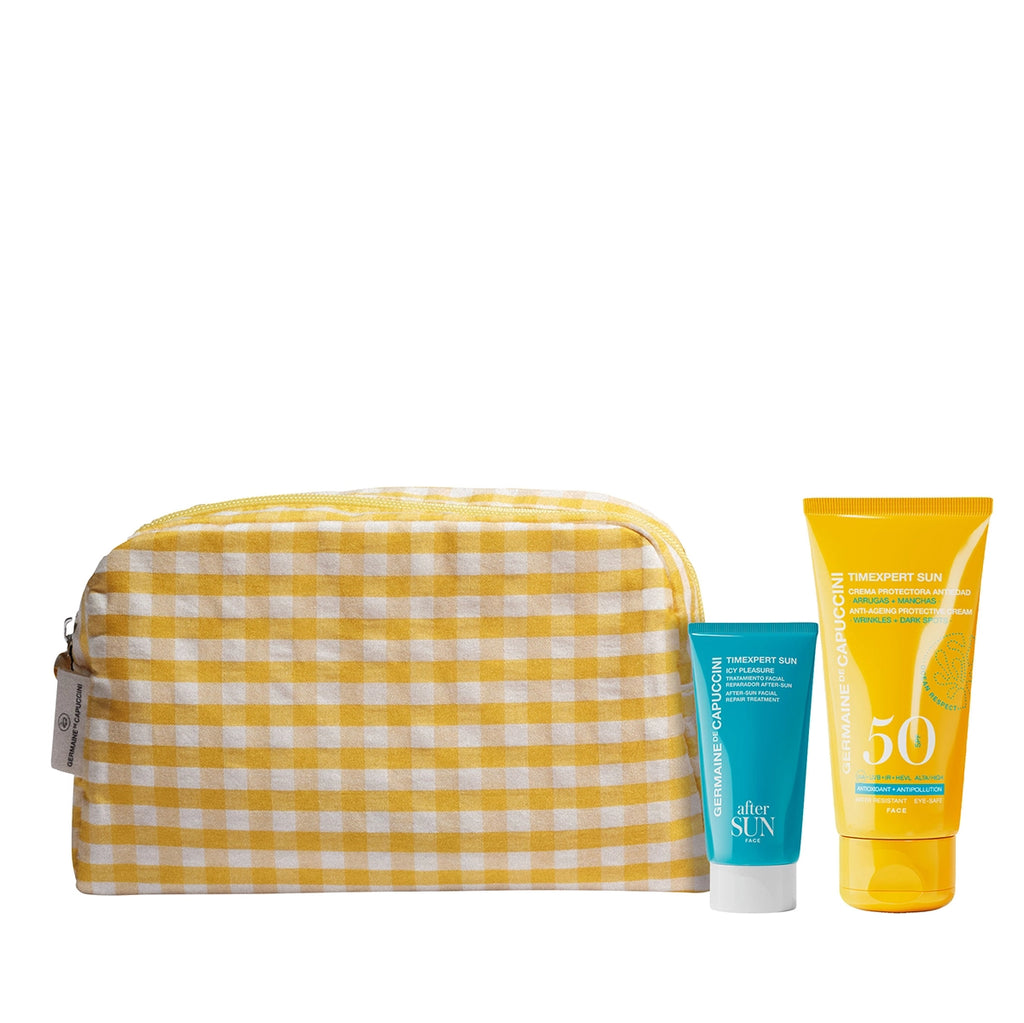 Комплект FEEL SUN - анти-ейдж крем за лице SPF50  + AFTER-SUN за лице, #2, 1 бр.