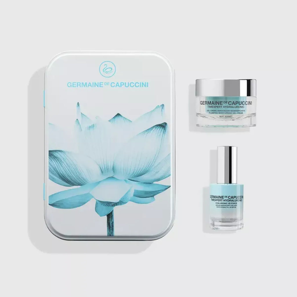 Plumping Hyaluronic Acid Set - крем (Soft) + серум, 50 mL + 30 mL