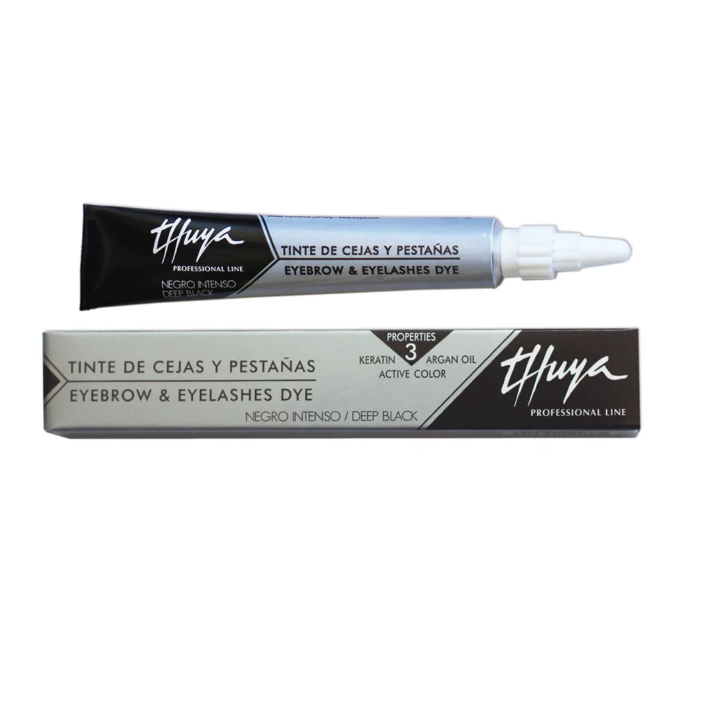 PRO EYELASHES DYE - боя за мигли и вежди, #Deep black, 14 mL