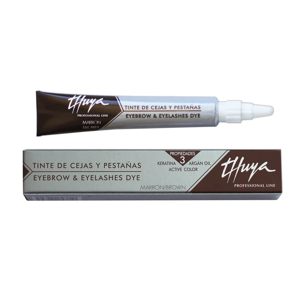 PRO EYELASHES DYE - боя за мигли и вежди, #Brown, 14 mL