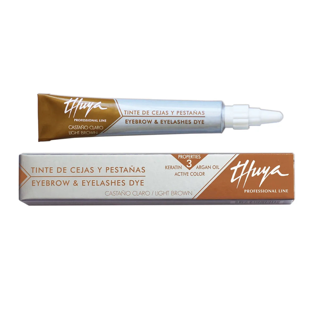 PRO EYELASHES DYE - боя за мигли и вежди, #Light Brown, 14 mL